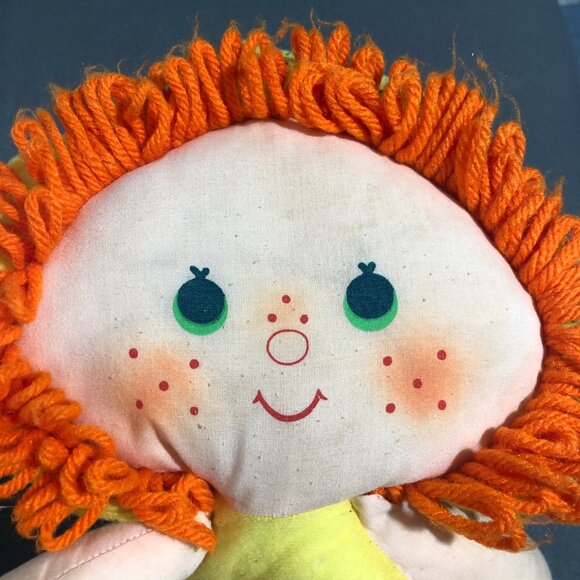 Apple Dumpling Rag Doll Strawberry Shortcake Vintage Retro 80s - Picture 5 of 13